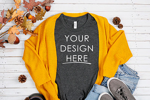 Bella Canvas Shirt Mock Up