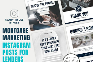 Mortgage Marketing Instagram Posts