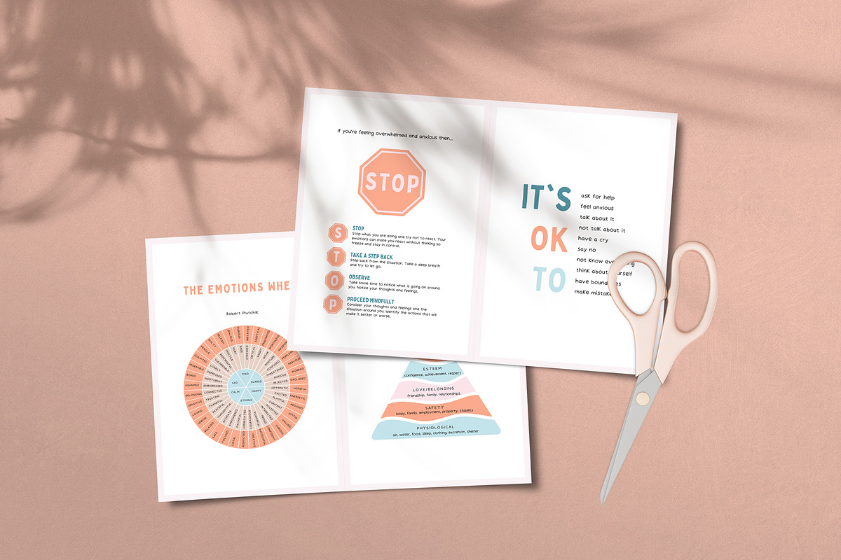 Anxiety Coping Card Canva Templates, a Templates & Theme by Miri Campbell (Photo 8 of 10)