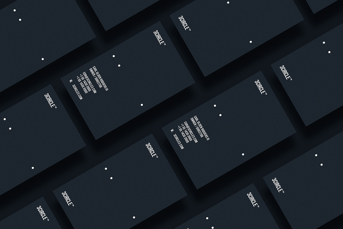 Business cards template: 3cicle, a Business Card Template by Srg® (Photo 2 of 4)
