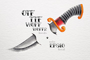 Old school font, a Slab Serif Font by Ekaterina Glazkova (Thumbnail 3 of 4)