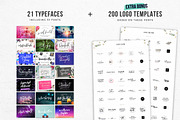 Typographer's Dream Box + 200 Logos, a Script Font by Mats-Peter Forss (Thumbnail 2 of 130)