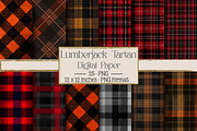 Vector Lumberjack Tartan Plaid, a Texture Illustration by DreamPrint404 (Thumbnail 1 of 4)