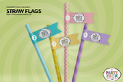Straw Flag Mockup, a Packaging Mockup by INCDesign (Thumbnail 5 of 7)