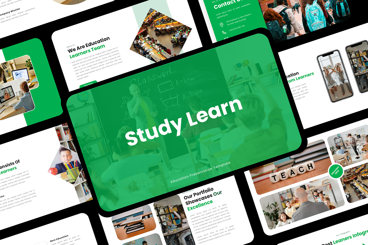 800+ Powerpoint Slides Bundle, a Presentation Template by Hammad Arif (Photo 28 of 30)
