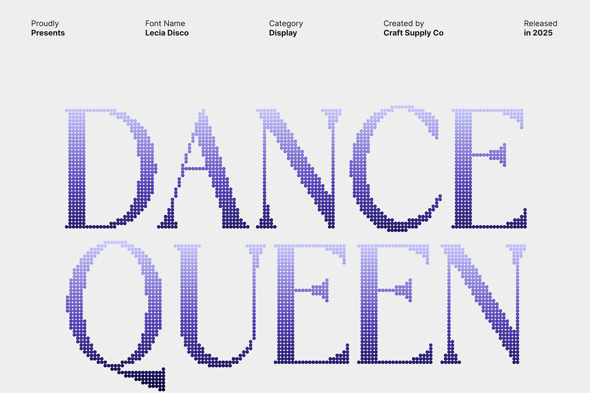 Lecia Disco, a Serif Font by Craft Supply Co. (Photo 2 of 8)