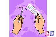 Female Contraception Methods, a Healthcare Illustration by MISS CHATZ (Thumbnail 2 of 3)