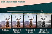 Vintage Film Photoshop Effect, a Preset Add-On by Salty Sweet Creative (Thumbnail 7 of 9)