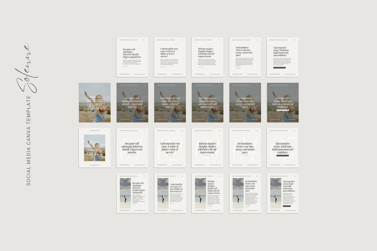 Canva Templates Social Media Posts, a Social Media Template by DESIGN BY nube (Photo 9 of 10)