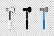 Gavel Court Vector Icon Pack, an Object Graphic by Artonix (Thumbnail 3 of 3)