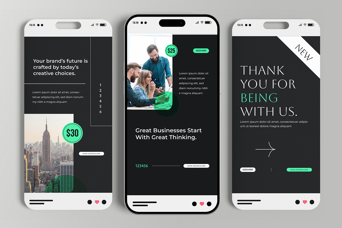 Creative Business Social Media Post, a Social Media Template by MightyDesign (Photo 2 of 6)
