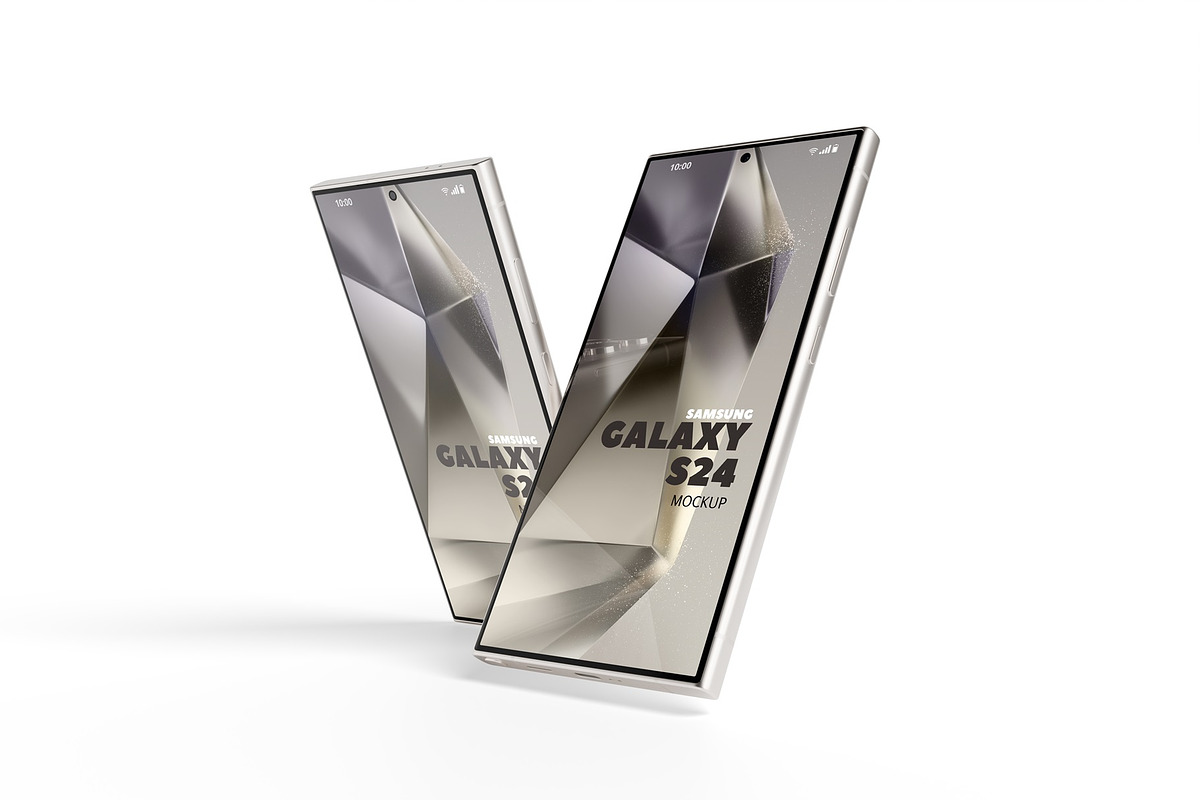 Galaxy S24 Ultra Basic Mockup V2, an Android Mockup by DSNA Mockup (Photo 2 of 5)