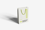 Paper Bag Mockup, a Merchandise Mockup by bimockup (Thumbnail 2 of 6)