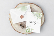 Leaves clipart set, Alphabet png., an Invitation Template by Larisa Maslova (Thumbnail 13 of 13)