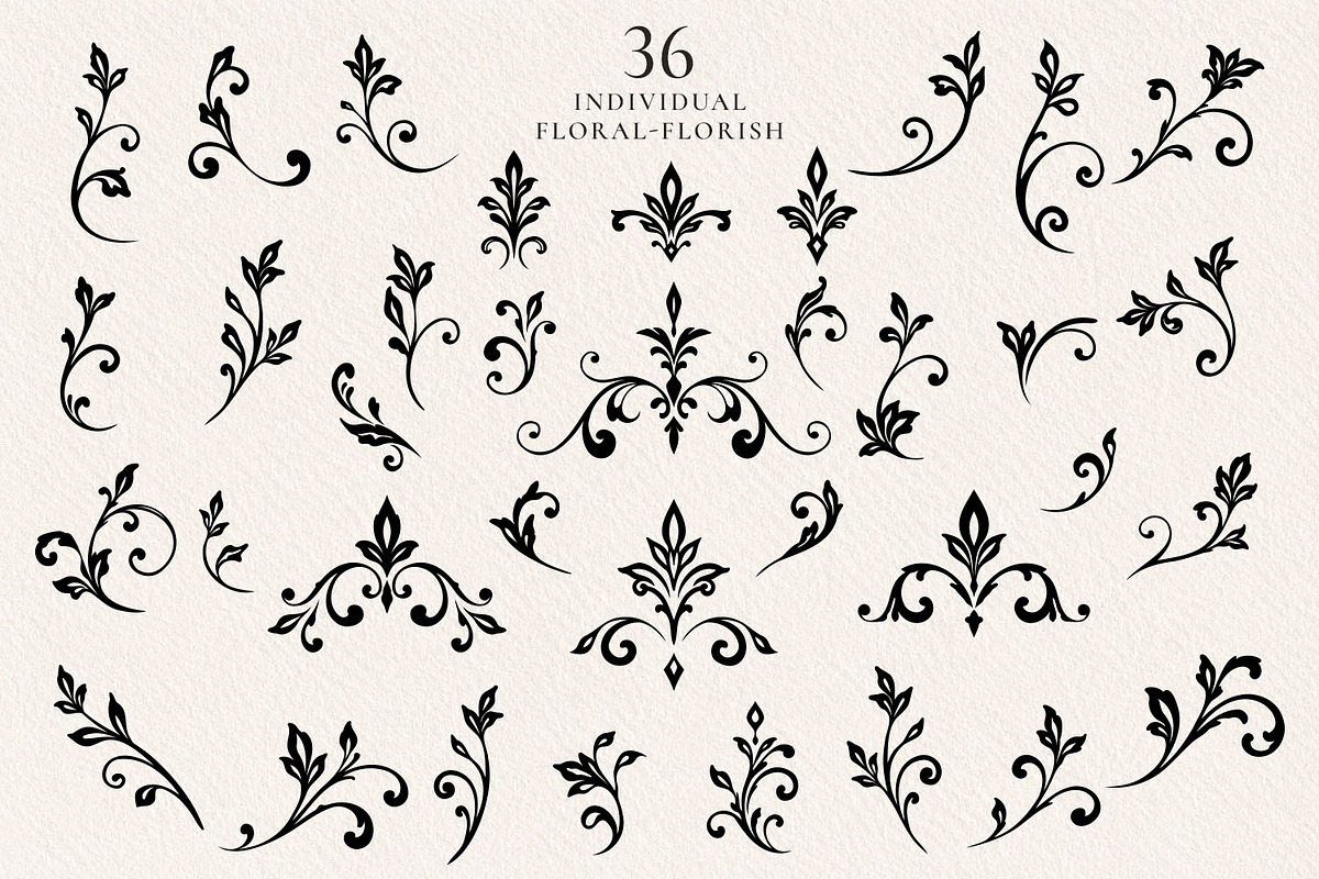 Baroque Ornament Collection, a Decorative Illustration by Papatongartist (Photo 11 of 14)