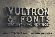Vultron - Vintage Style Font, a Font by JumboDesign (Thumbnail 4 of 5)