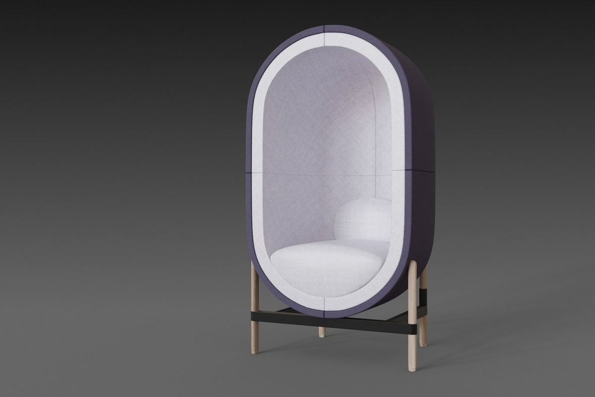 Capsule chair sofa, a 3D by NojskaAksjon (Photo 1 of 23)