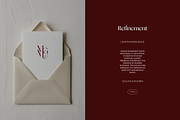 Canva burgundy and white trendy logo, a Branding & Logo Template by Uyava Space (Thumbnail 5 of 7)