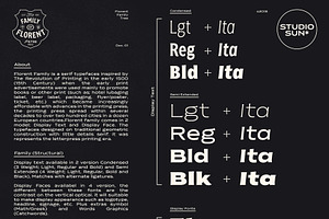 Florent - Font Family