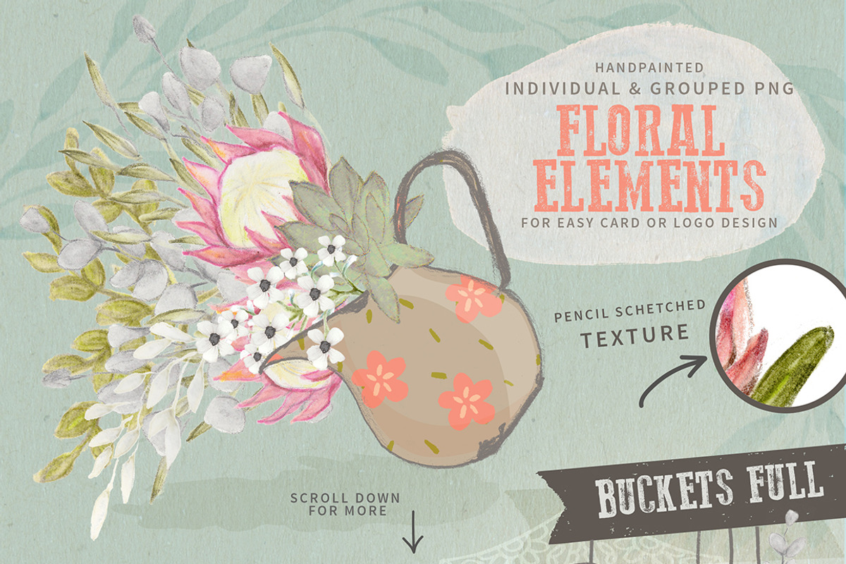 SHABBY CHIC VINTAGE COLLECTION, a Texture Illustration by Ingrid Marais Design (Photo 3 of 4)
