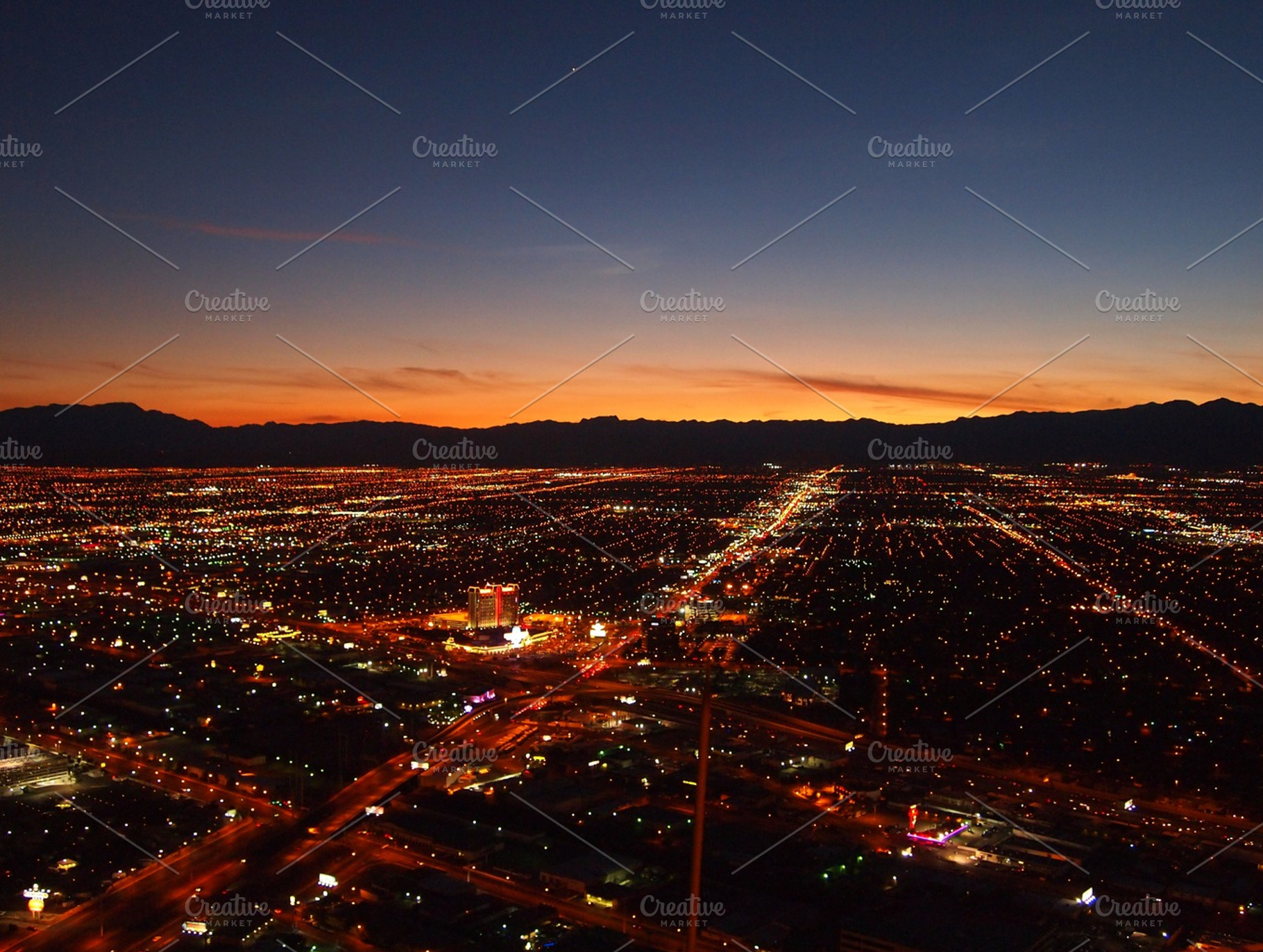 Las vegas featuring las vegas, nevada, and view