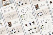 Sales Page Canva Template, a Landing Page Template by Joanna Lane Designs (Thumbnail 2 of 4)