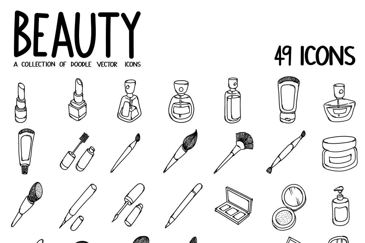 4300+ Hand-Drawn Doodle Icons Bundle, an Outline Icon by TKDoodle (Photo 7 of 36)