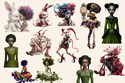 MOST PECULIAR CHARACTERS VOLUME II, a Person Illustration by Daring Digies (Thumbnail 4 of 10)