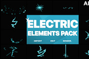 Electric Elements | Motion Graphics, a Graphic by FlashFXbox (Thumbnail 1 of 2)
