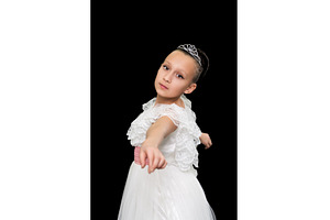 Girl ballet dancer looking at camera, an Arts & Entertainment Photo by Alexander-Piragis