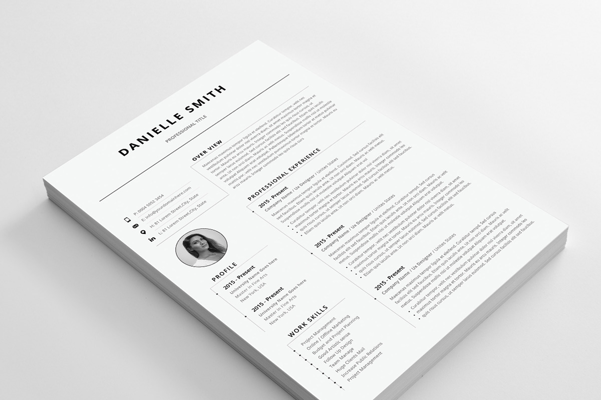 Resume, a Resume Template by paulresume (Photo 1 of 2)
