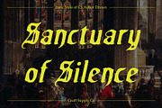CS Aither Drawn, a Blackletter Font by Craft Supply Co. (Thumbnail 7 of 8)