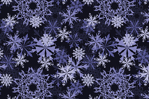 Seamless Snowflakes