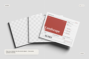 US Letter Landscape Magazine Mockup, a Books & Magazine Mockup by Toasin Studio (Thumbnail 2 of 7)
