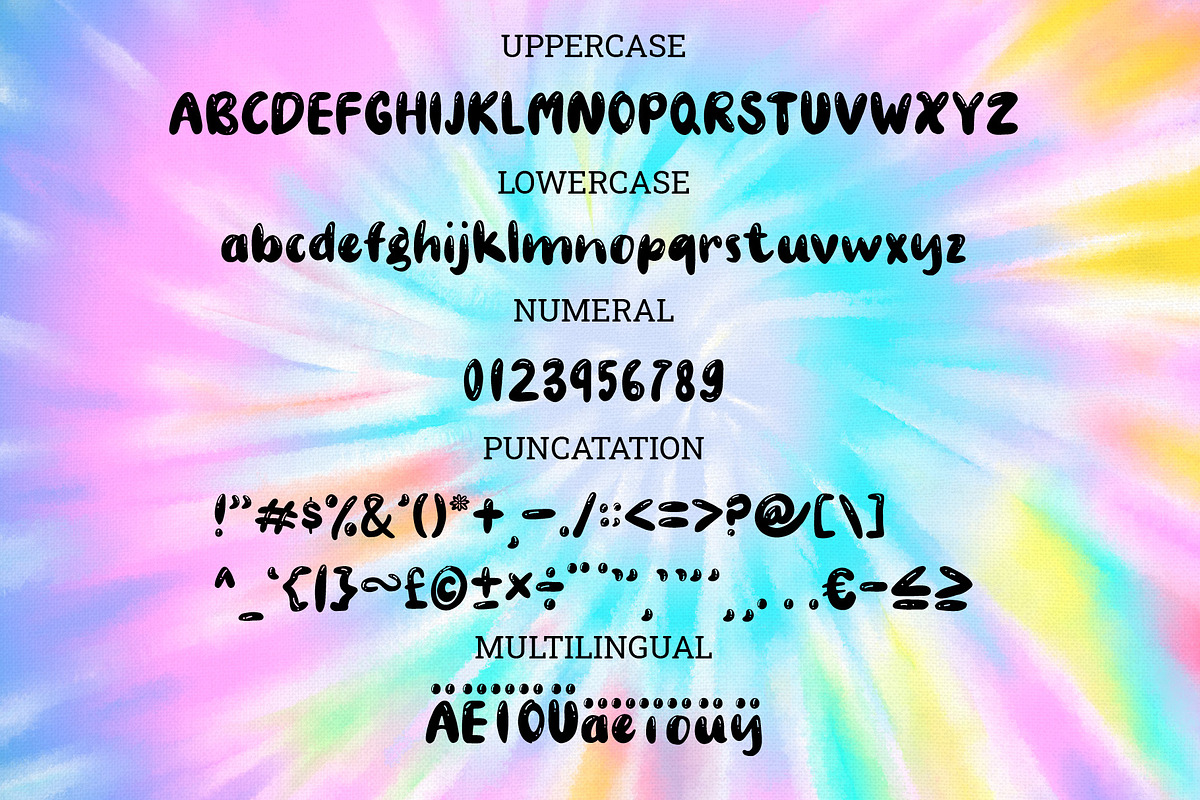 Bubble Stick, a Font by WisnoetypeCo (Photo 5 of 5)