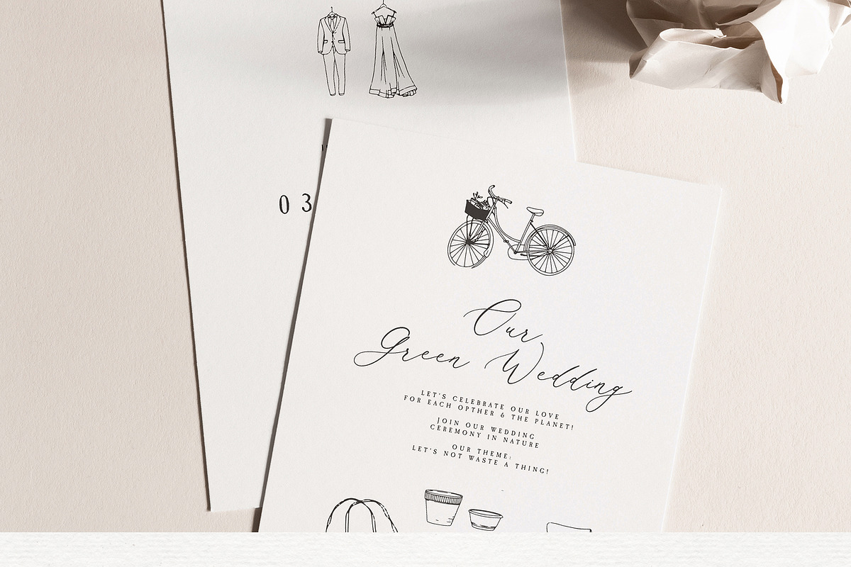 Wedding Creator Rustic Venue Icons, a Person Illustration by Laras ...