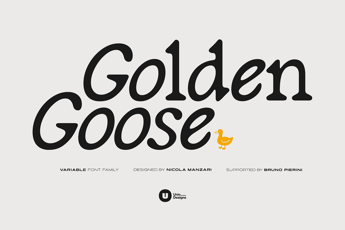 Golden Goose – Italic Infused Serif, a Serif Font by Unio Designs (Photo 1 of 12)