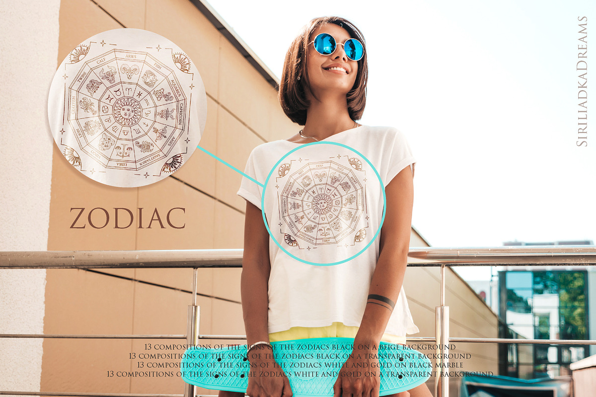 Zodiac Signs | Horoscope Symbols, an Illustration by Siriliadka Dreams (Photo 3 of 12)