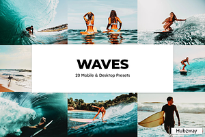 20 Waves Lightroom Presets & LUTs, a Preset Add-On by Hubzway