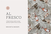 Wine Bottle Photo Mockup Bundle, a Product Mockup by Frame Space Studio (Thumbnail 1 of 2)