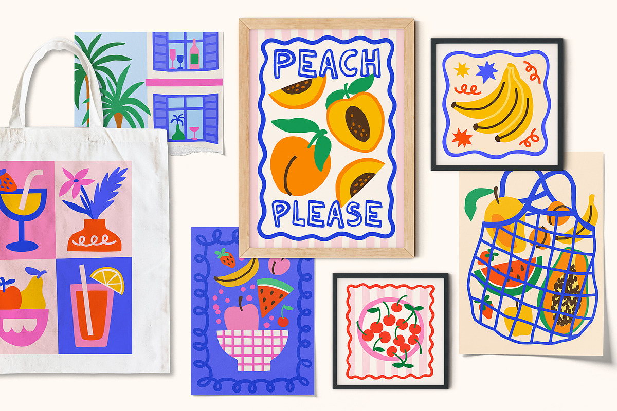 Dopamine Summer Poster Creator, an Object Graphic by ArtFM (Photo 10 of 17)