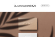 Business Card Mockup Template Bundle, a Business Card Template by PrintPixel (Thumbnail 76 of 104)
