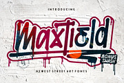Maxtield [+Bonus Splatter], a Blackletter Font by Garisman Std (Thumbnail 9 of 10)