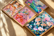 127 Spring Modern Prints Gallery, a Wallpaper Graphic by Feelsoul (Thumbnail 6 of 13)