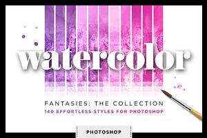 Watercolor Glitter Styles Photoshop