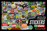 Peeled Paper Stickers, a Product Mockup by FLYERWRK (Thumbnail 1 of 13)