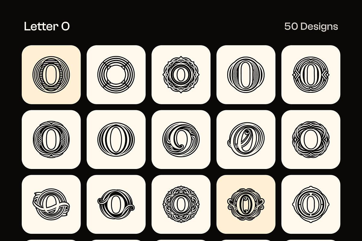 1400 Alphabet Letters Logo, a Solid Icon by Creative Stall (Photo 22 of 34)
