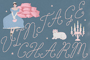 Cute Sign Romantic Textured Script, a Script Font by AnMark (Thumbnail 5 of 11)