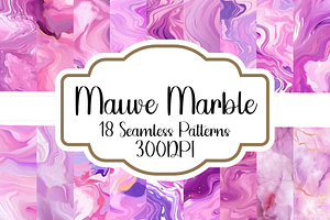 Mauve Marble Seamless Patterns, a Pattern Graphic by PrintablesByFranklyn