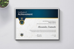 Award Certificate Template